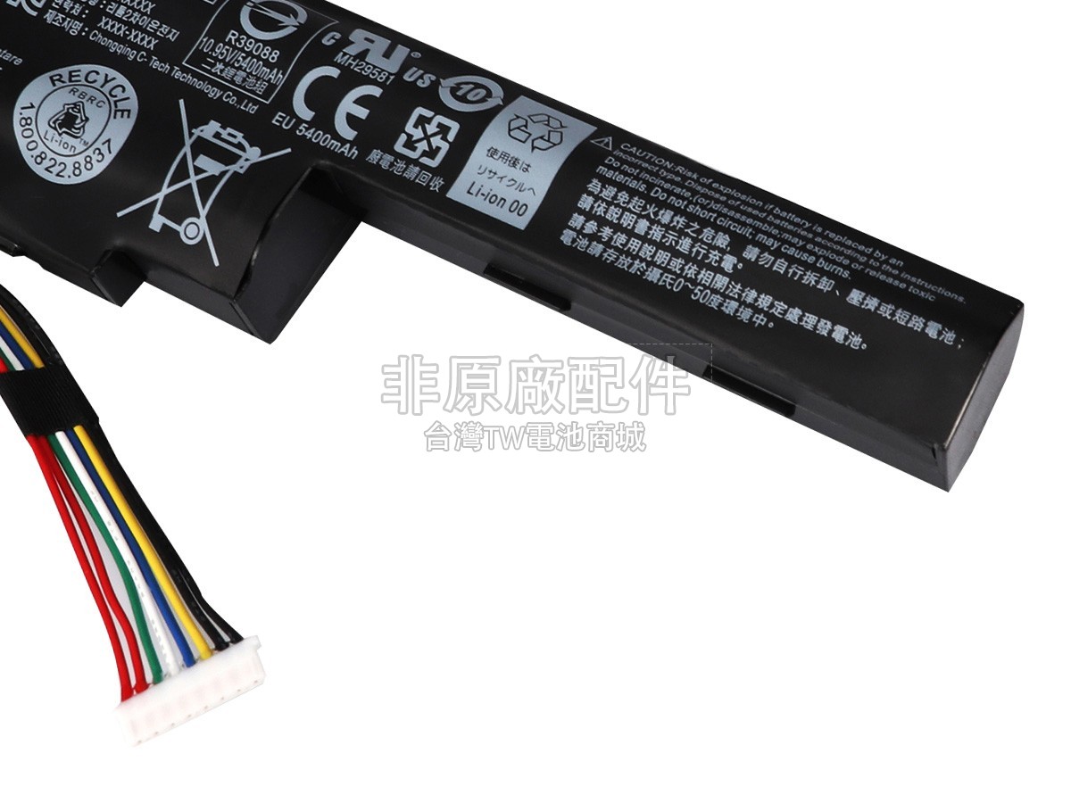 原廠Acer Aspire E5-523G-91QH電池