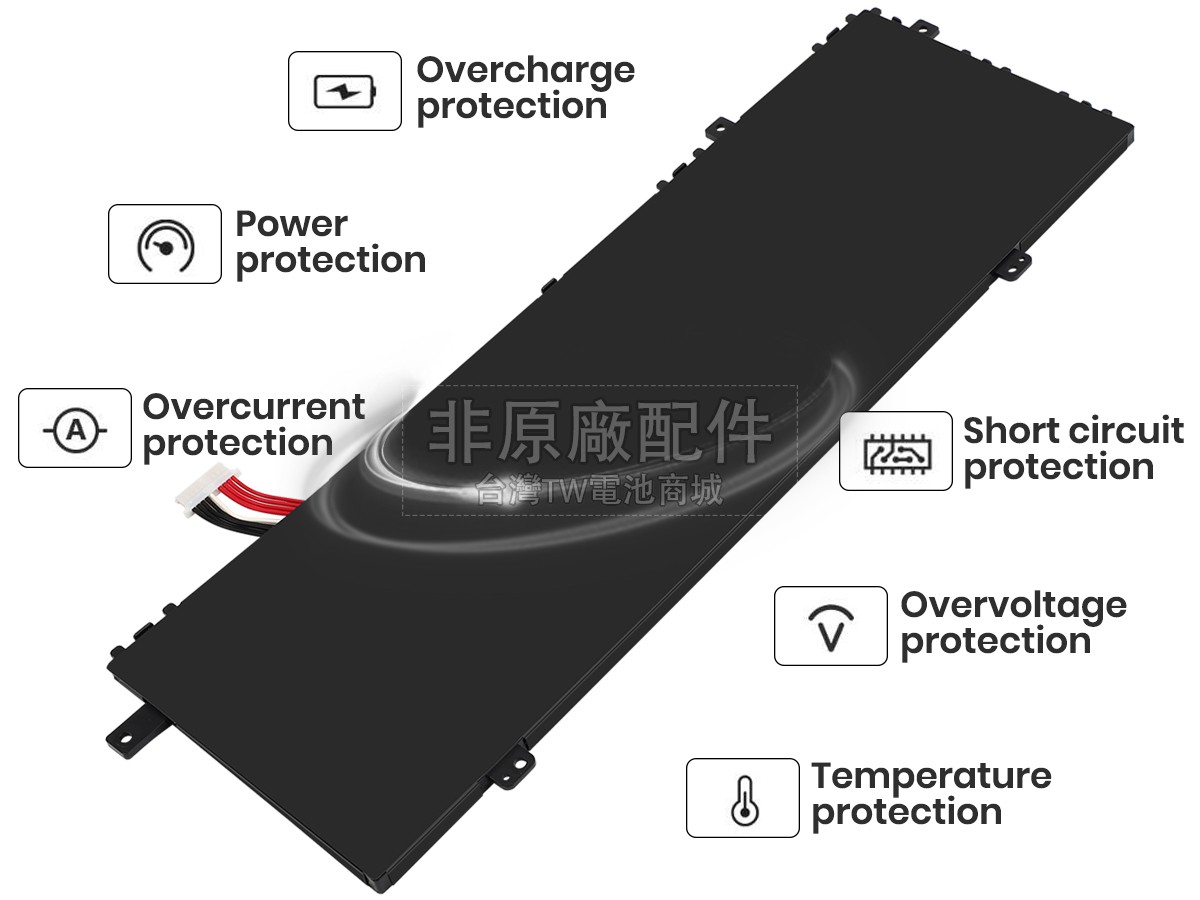 Gateway GWTC51427-BK副廠電池