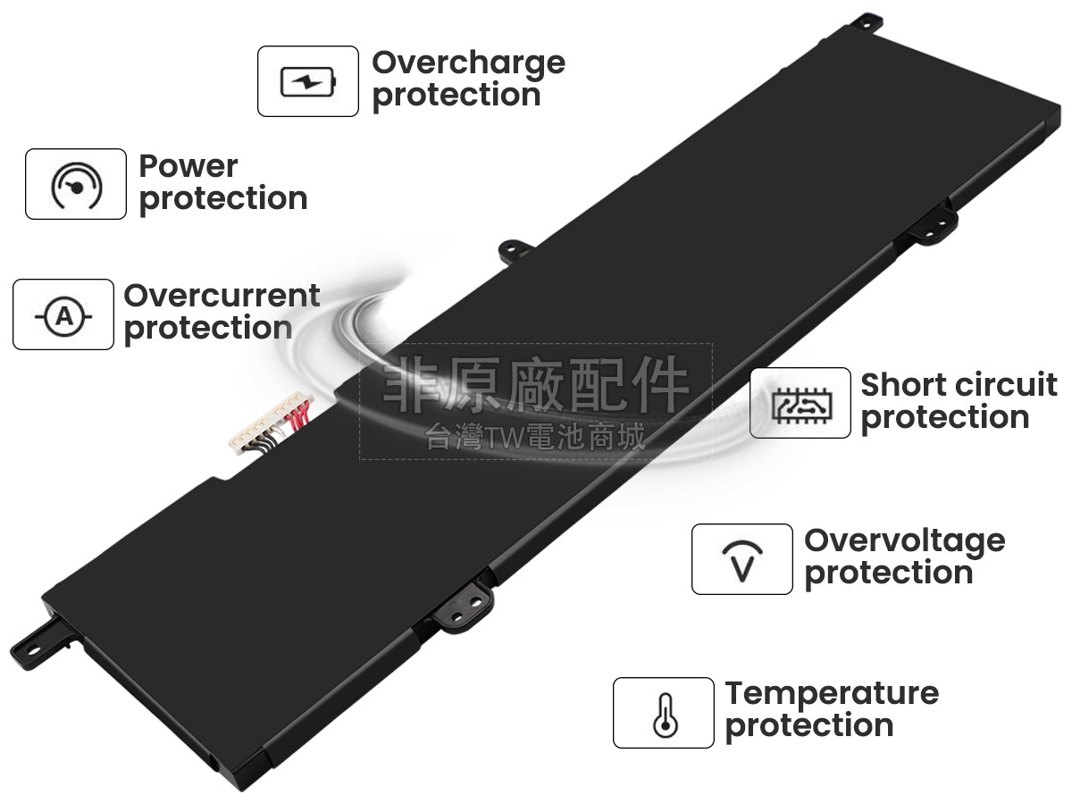 Acer Aspire LITE 14 AL14-72副廠電池