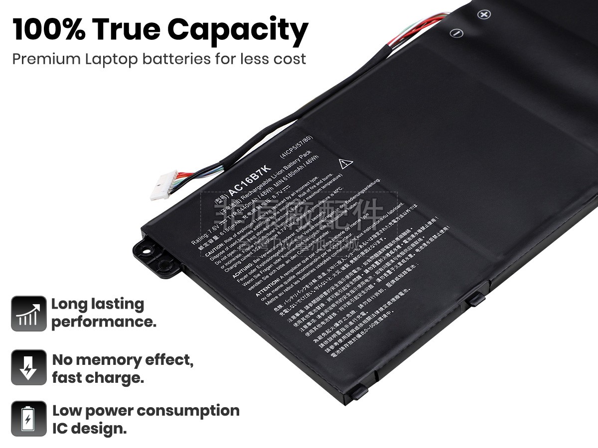 Acer Chromebook 15 CB515-1HT-P58C電池