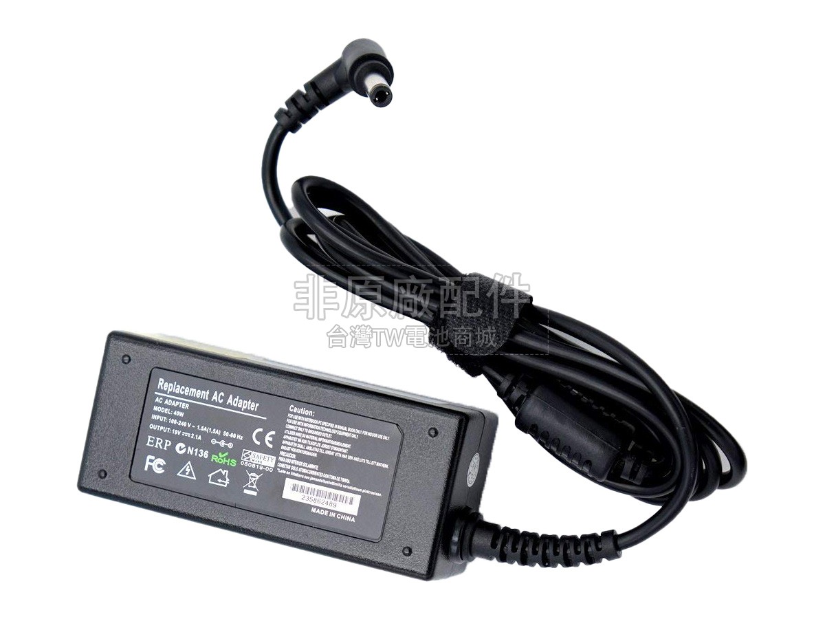 Asus 19V 2.1A 40W 5.5*2.5MM副廠變壓器
