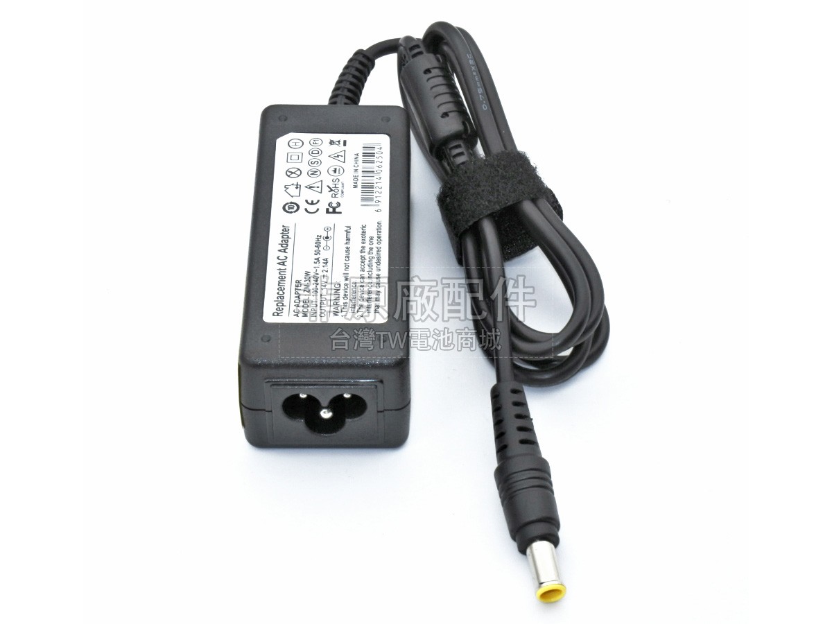 Samsung 14V 2.14A 30W 6.5*4.4MM 副廠變壓器