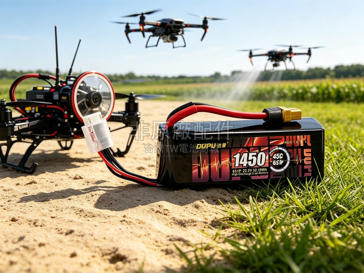 AolsteCell 22.2V 6S 1450MAH 45C XT60副廠電池