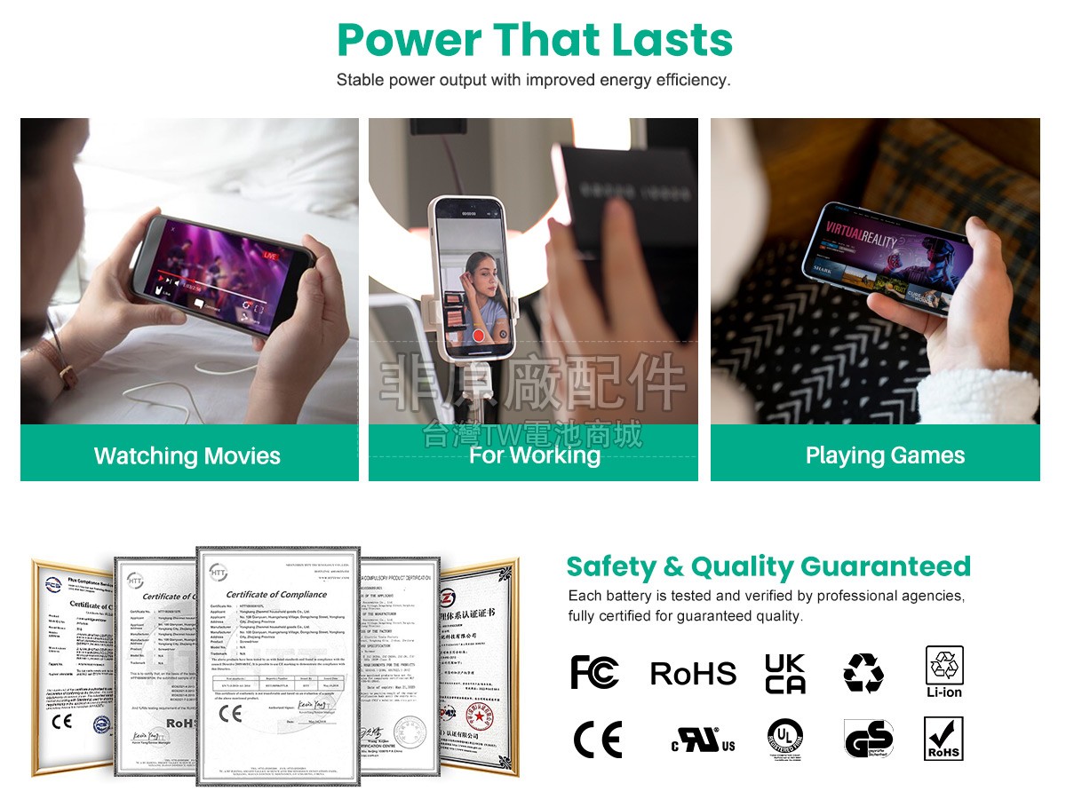 Apple A2656副廠電池