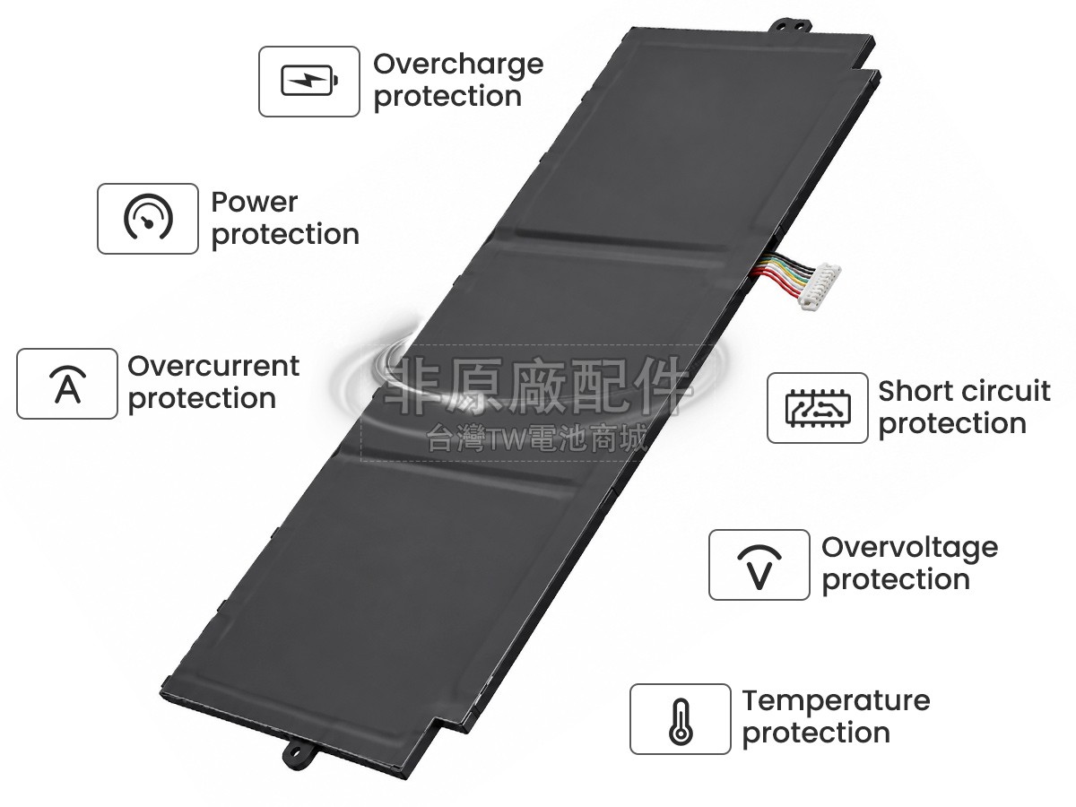 Asus Chromebook C425TA-H50092副廠電池