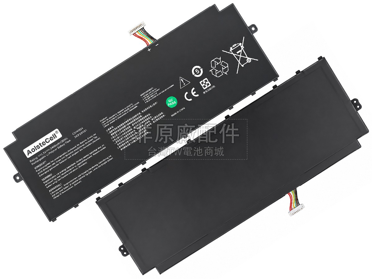 Asus Chromebook C425TA-H50092副廠電池