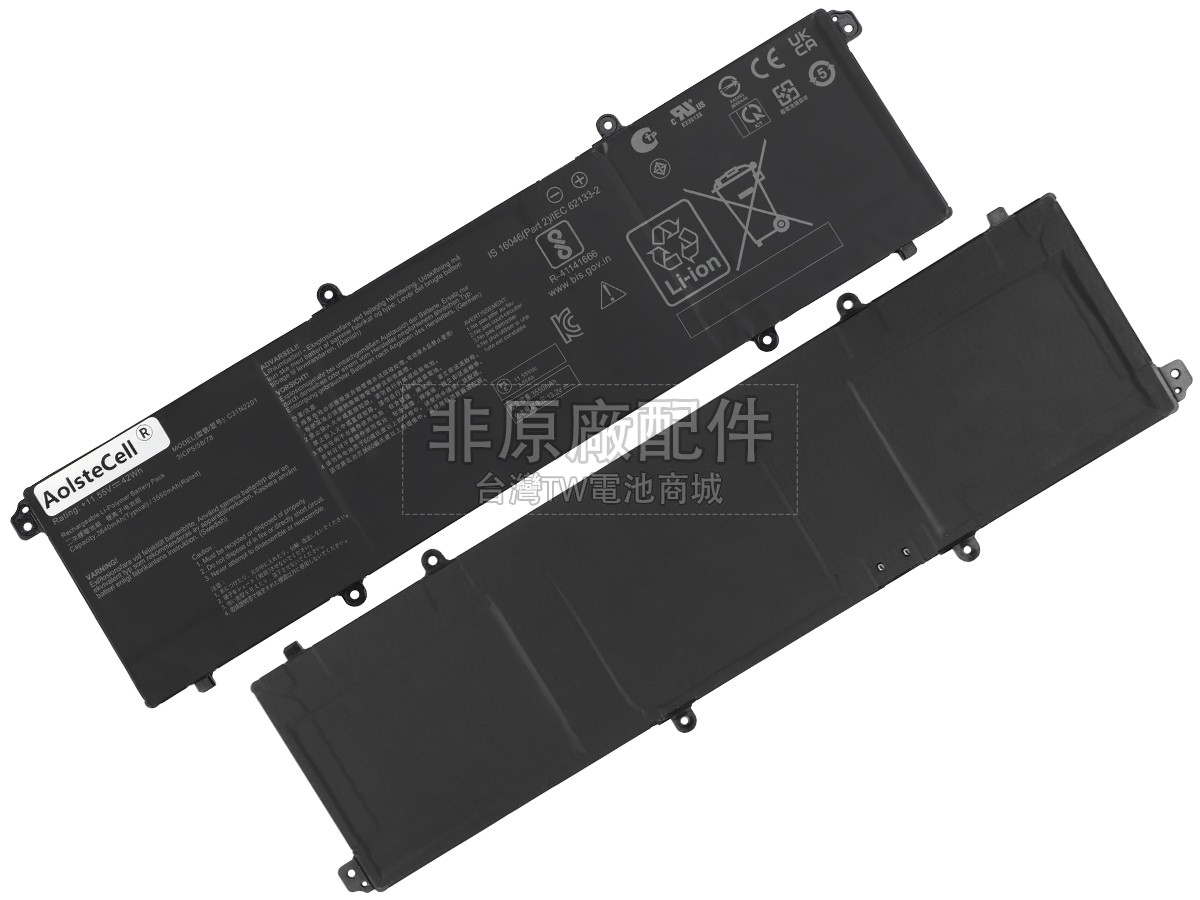 Asus VivoBook F1605ZA-MB198W副廠電池