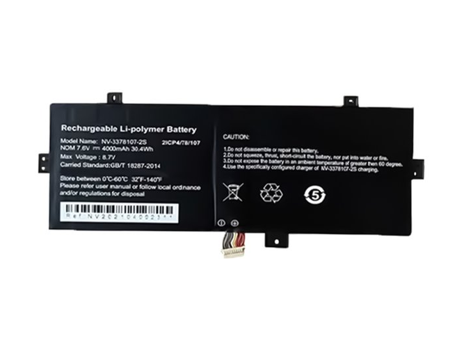 原廠AXIOO NV-3378107-2S筆電電池
