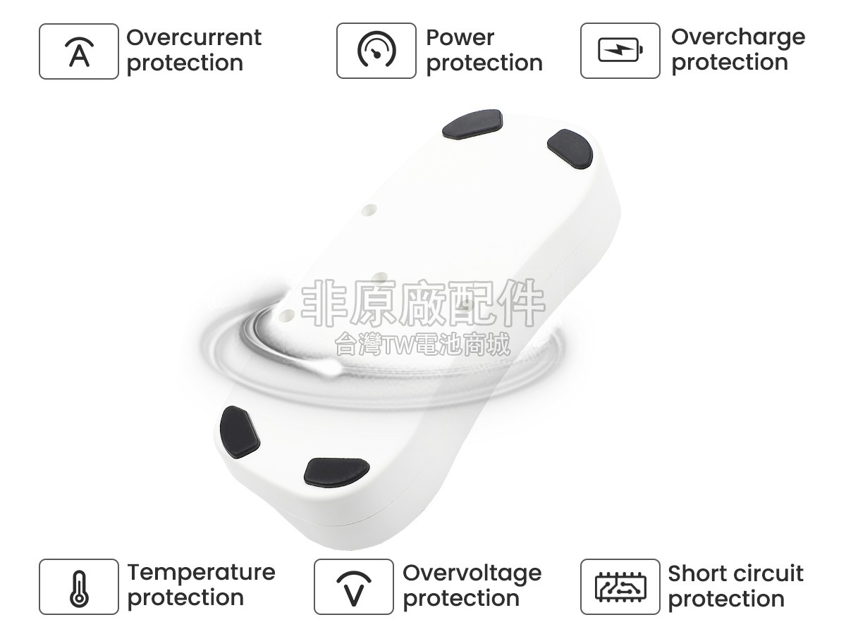 CAIRE BT034-1(4INR19/66-2)副廠電池
