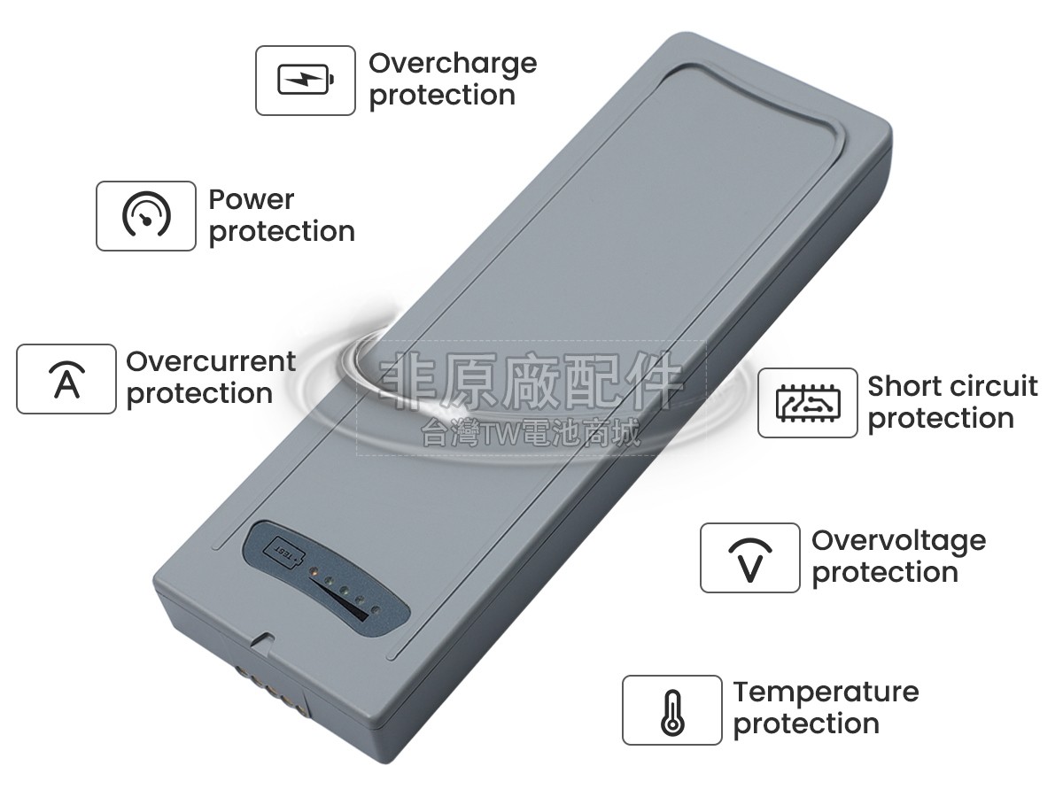 Carefusion 18408-001(41CR19/65-3)副廠電池