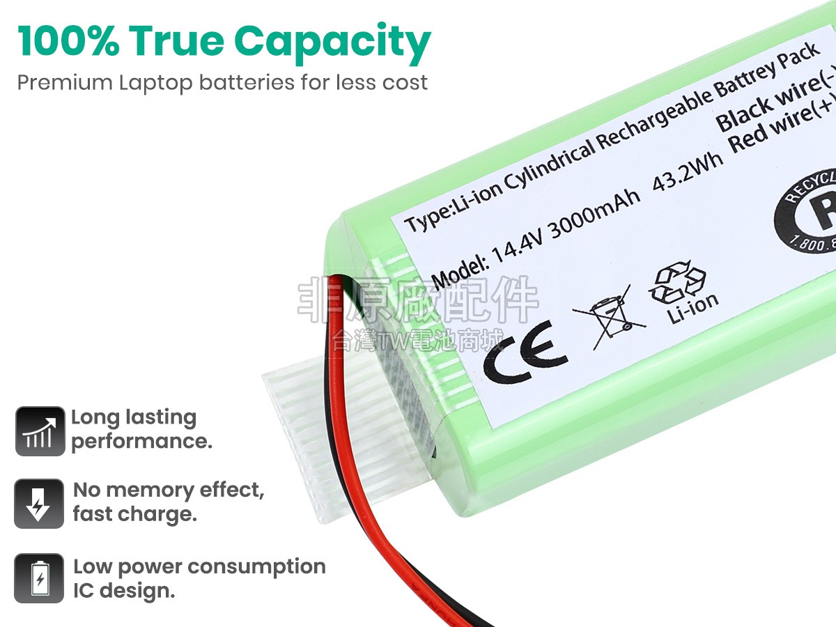 Cecotec CONGA 2290副廠電池