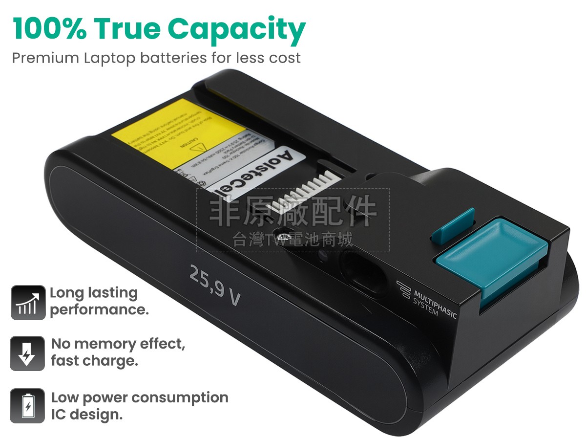 Cecotec ROCKSTAR 1300 X-TREME副廠電池