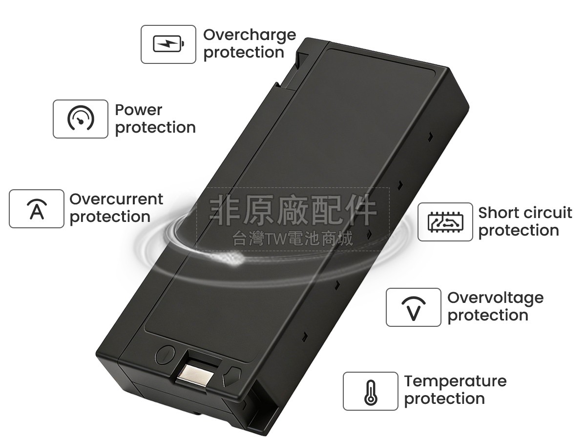 Collin LC-T121R8PG副廠電池