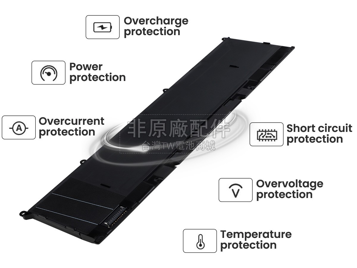 Dell 070N2F副廠電池