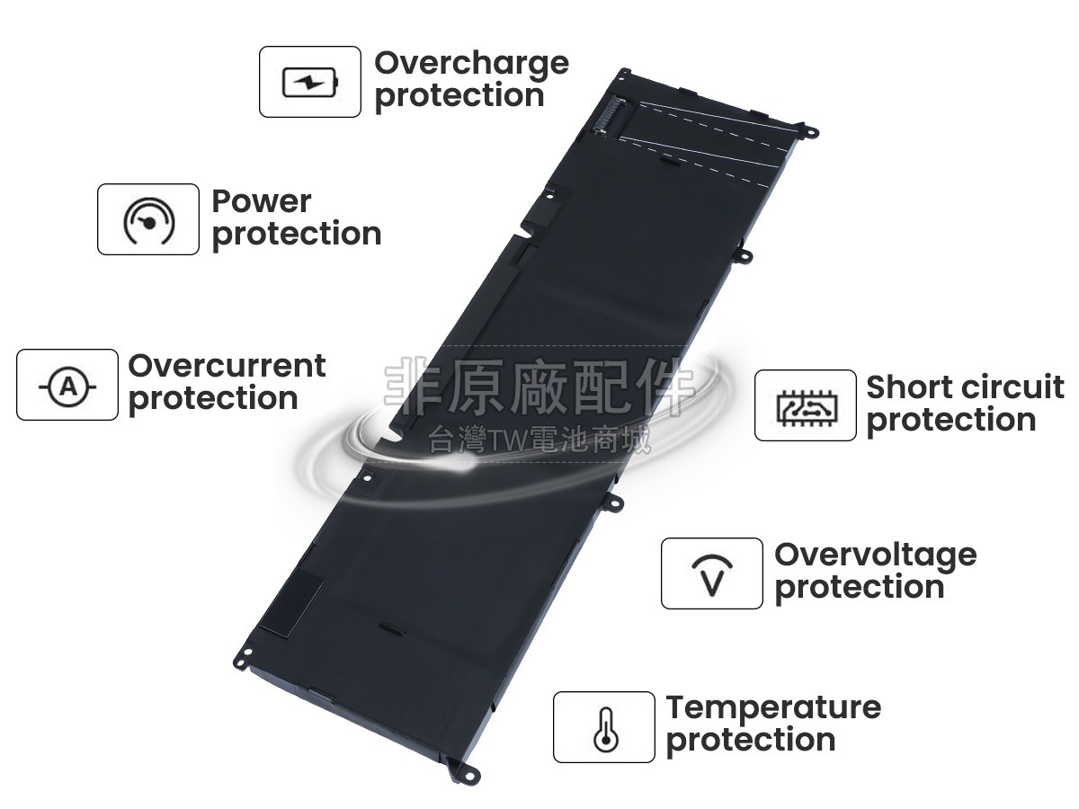 Dell 0DVG8M副廠電池