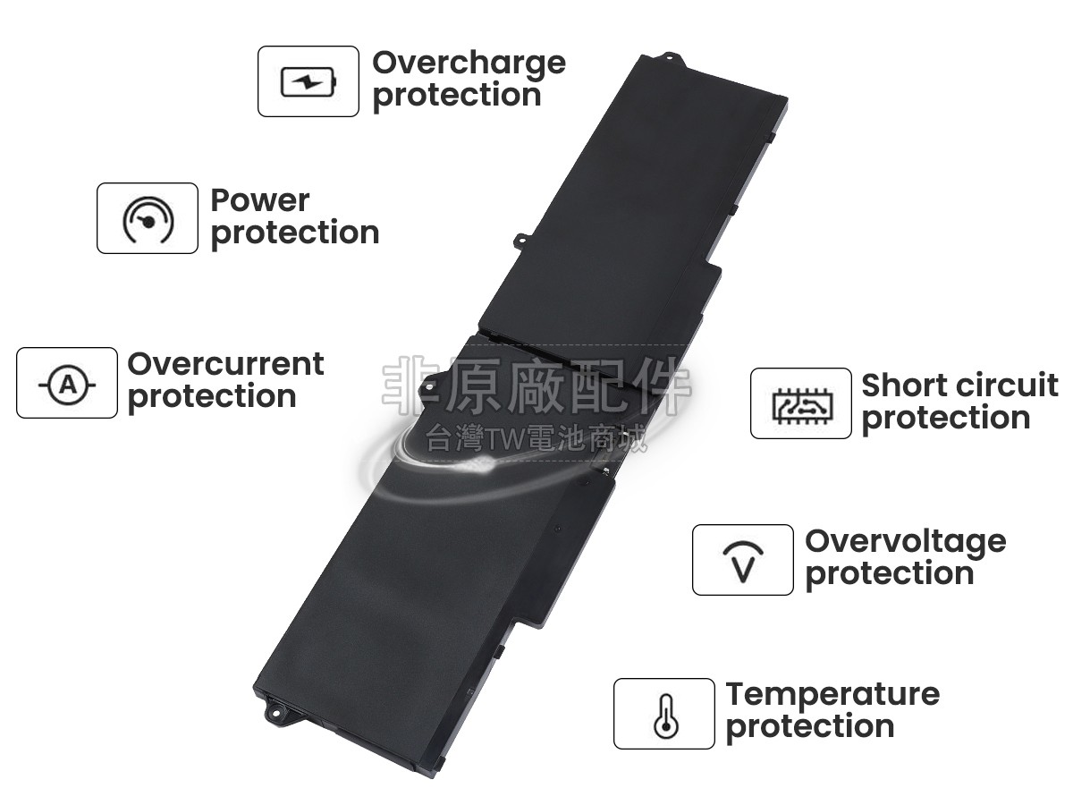 Dell 9JRV0-T1副廠電池