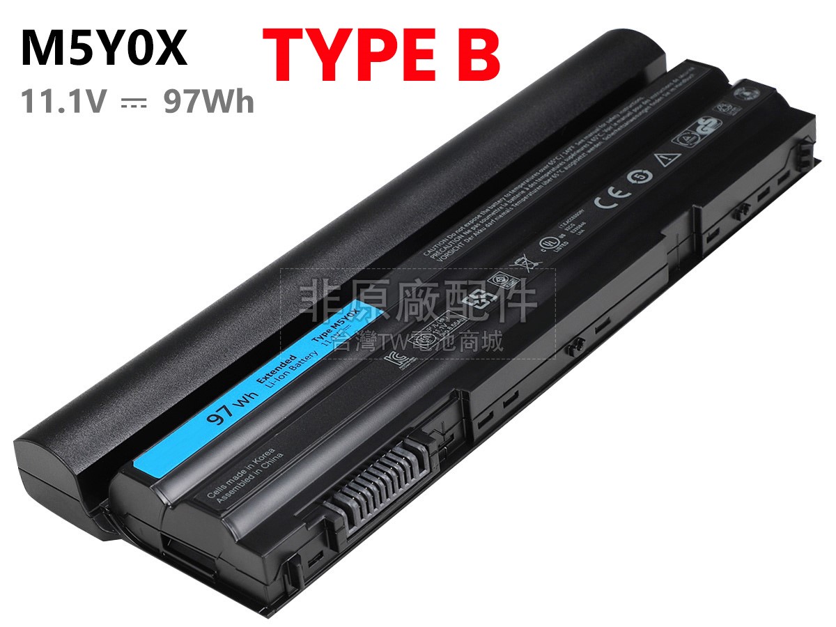 Dell P25G001副廠電池