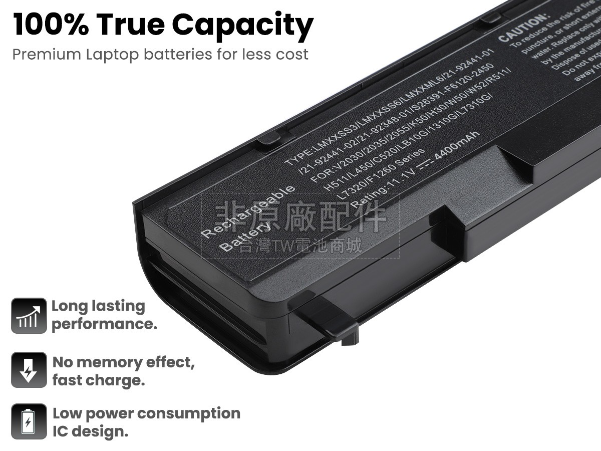 Fujitsu Amilo LI1705電池
