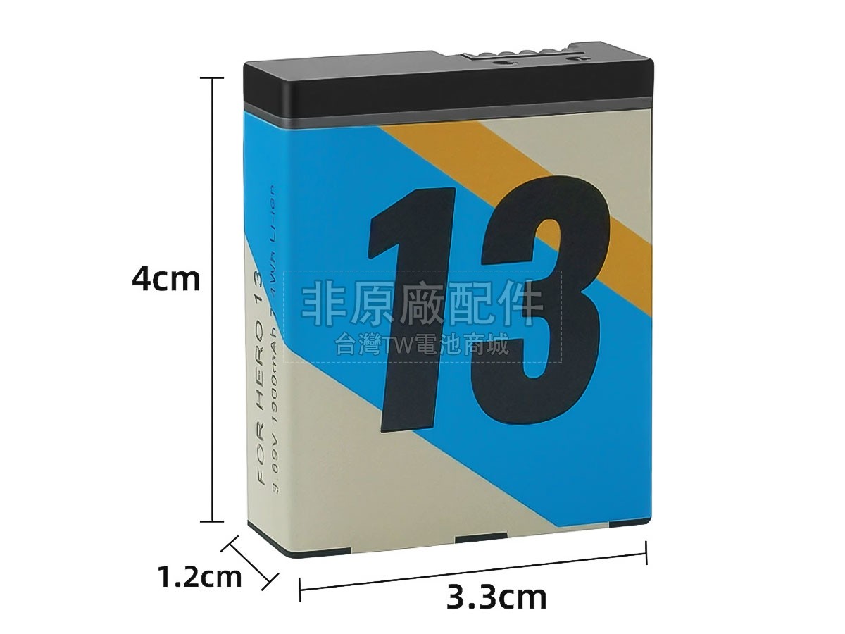 GoPro HERO 13副廠電池