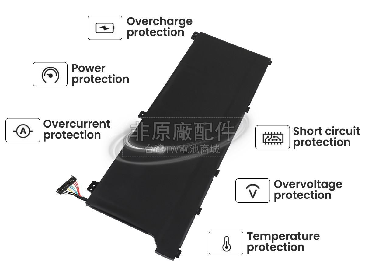 Huawei MATEBOOK D15 (2020)副廠電池
