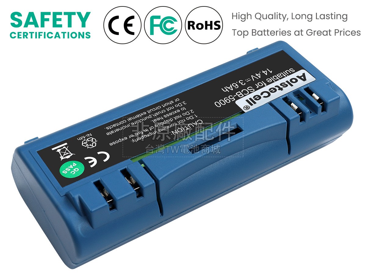 iRobot SCOOBA5900副廠電池