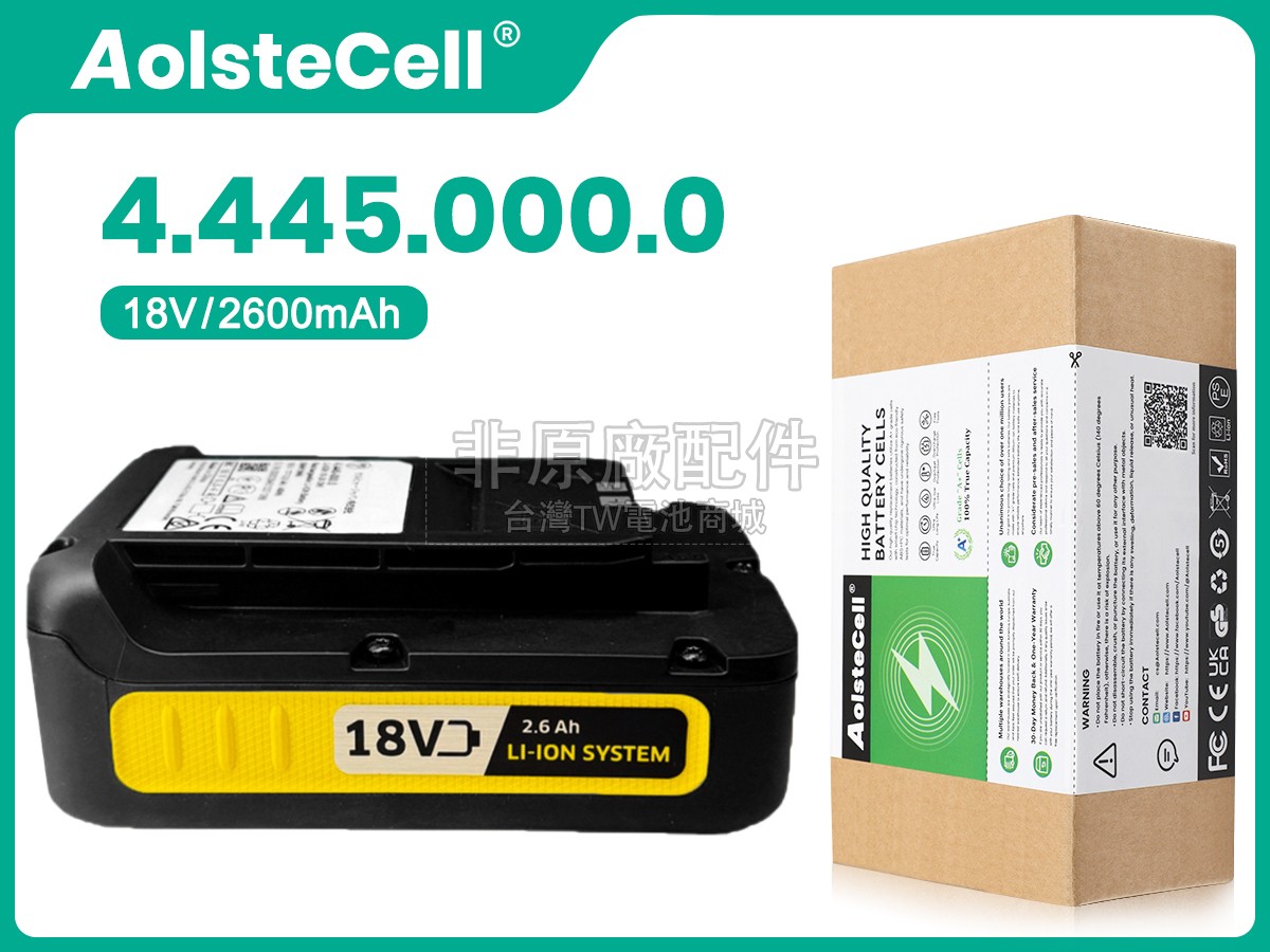 Karcher 1.198-304.0副廠電池