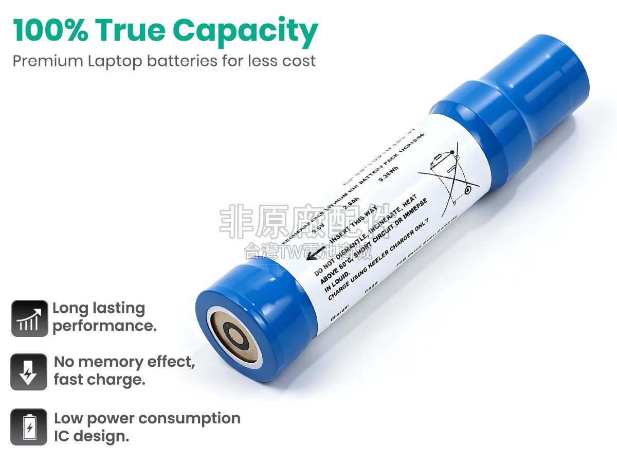 Keeler VISTA OPHTHALMOSCOPE副廠電池