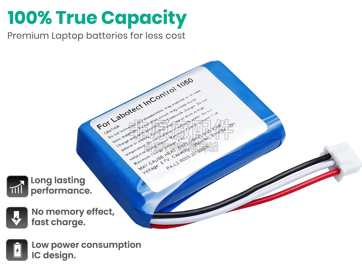 Labotect INCONTROL 1050副廠電池
