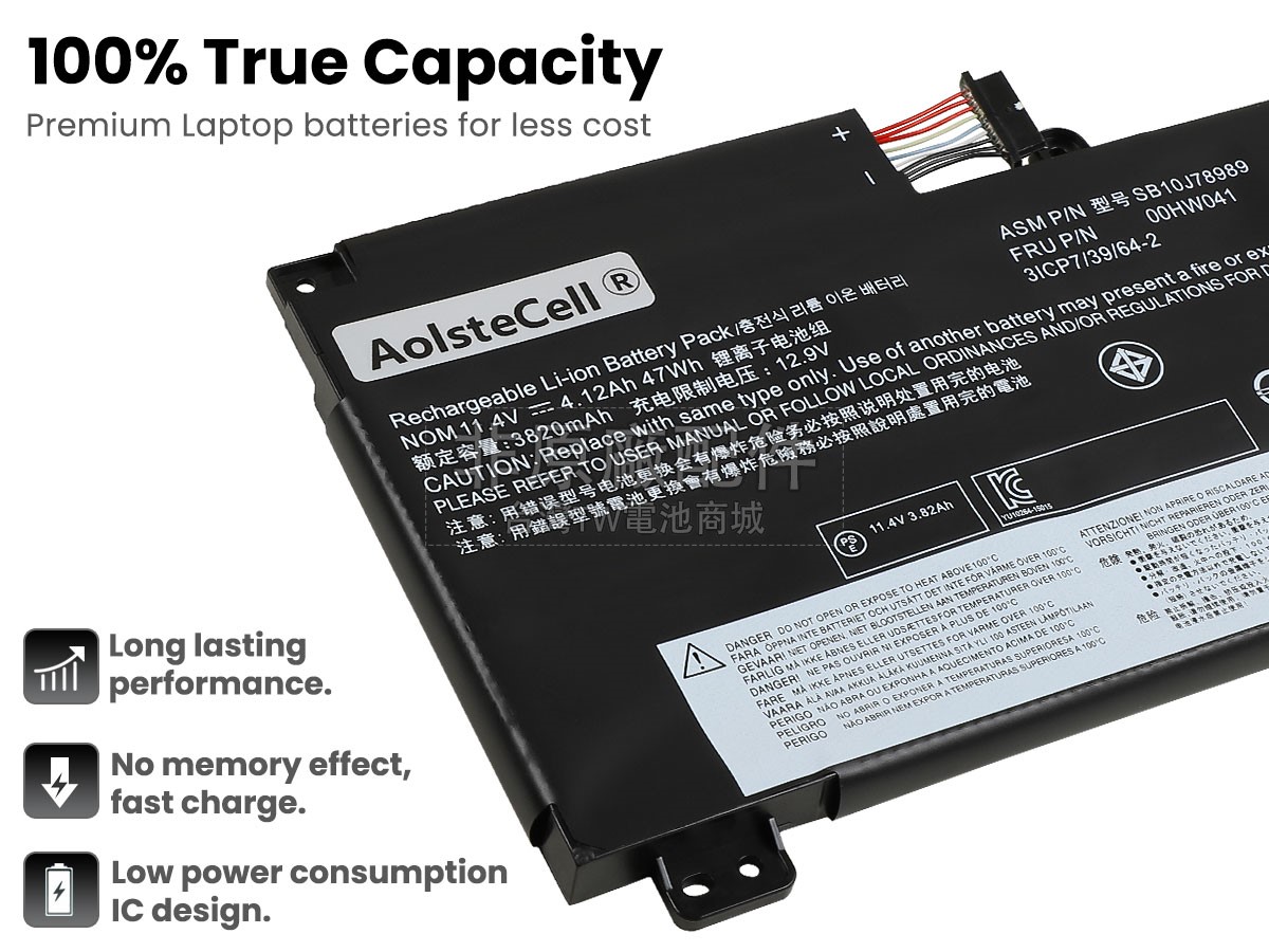 Lenovo ThinkPad E560P副廠電池