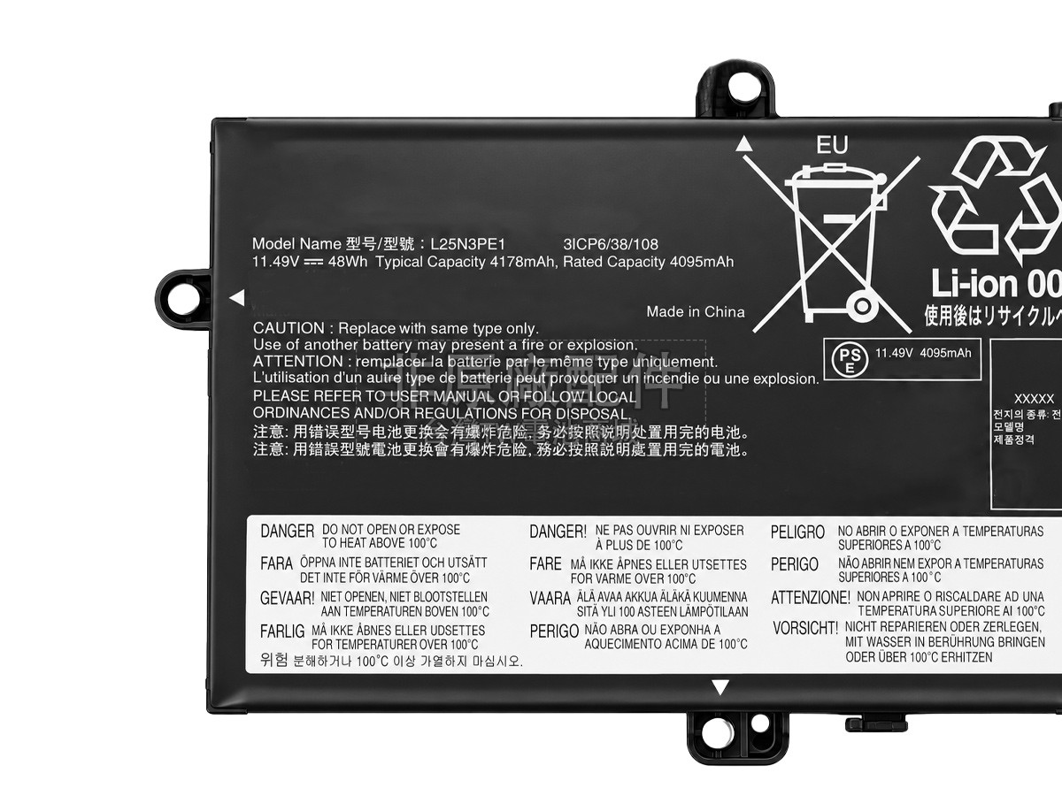 Lenovo THINKBOOK 16 G9 IPL-21UR00D2TP副廠電池