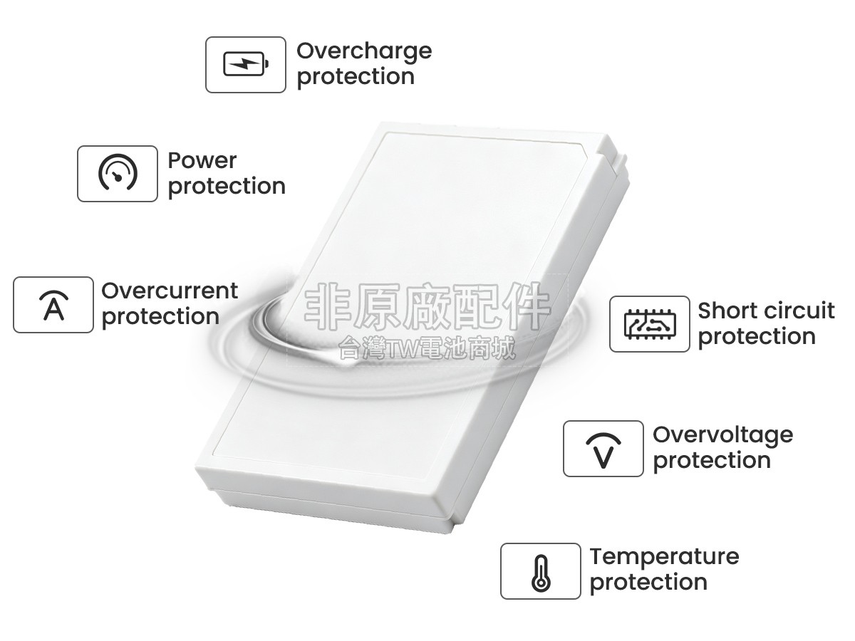 Logitech MONSTER AV100副廠電池