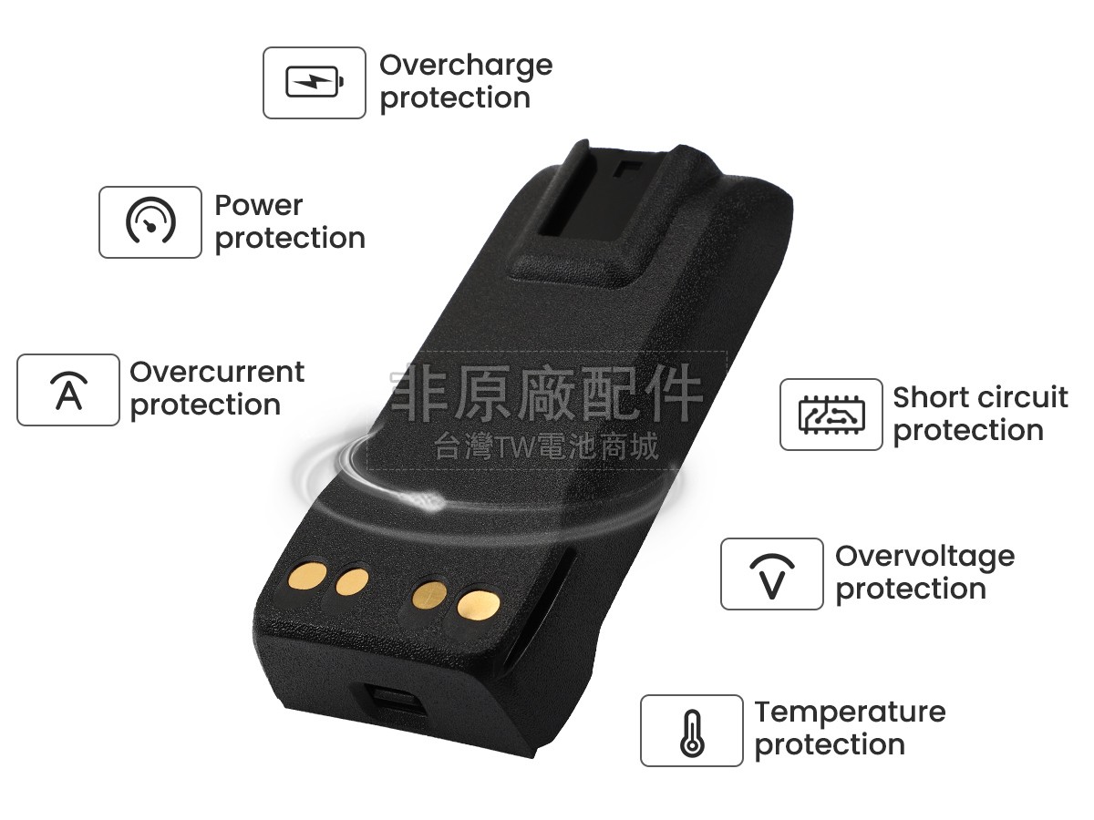 Motorola PMNN4808AC副廠電池