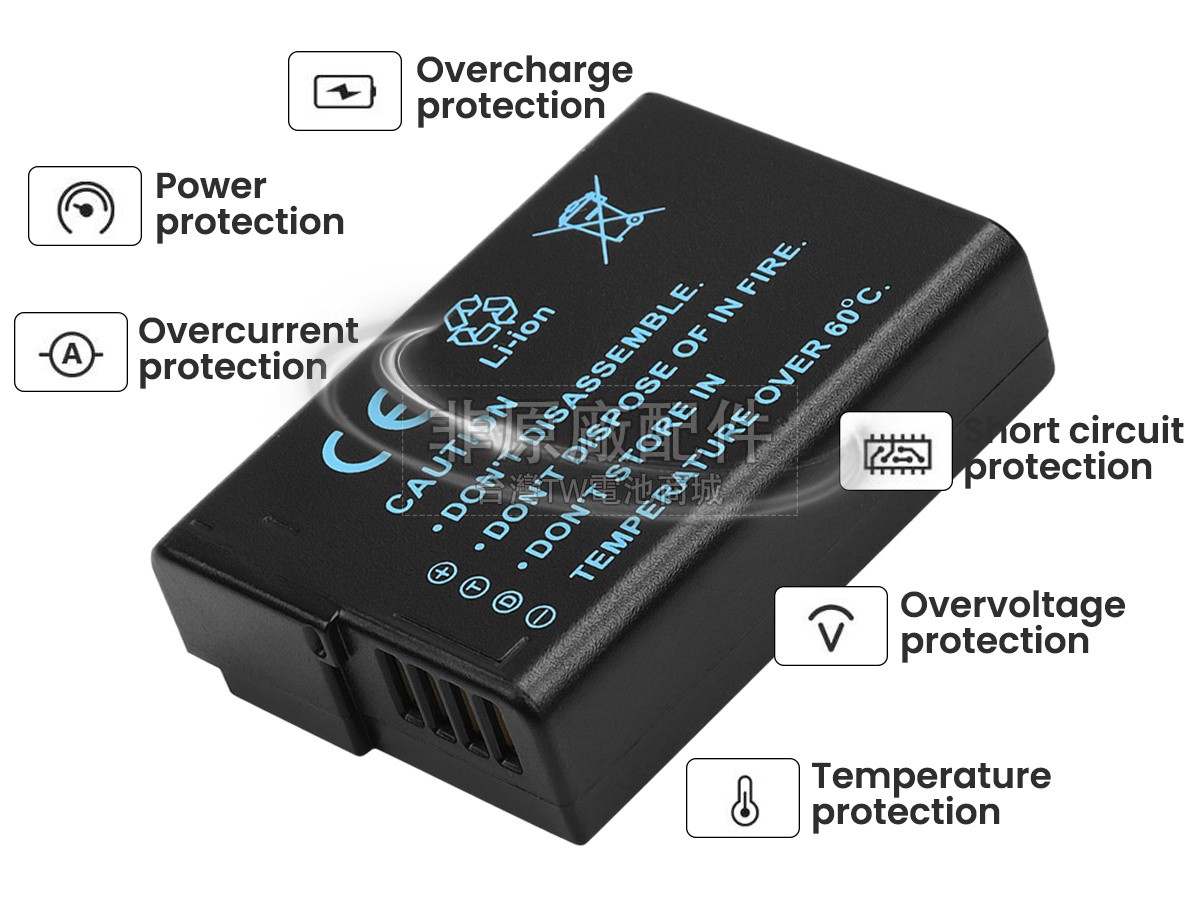 Panasonic DMW-BLD10E副廠電池