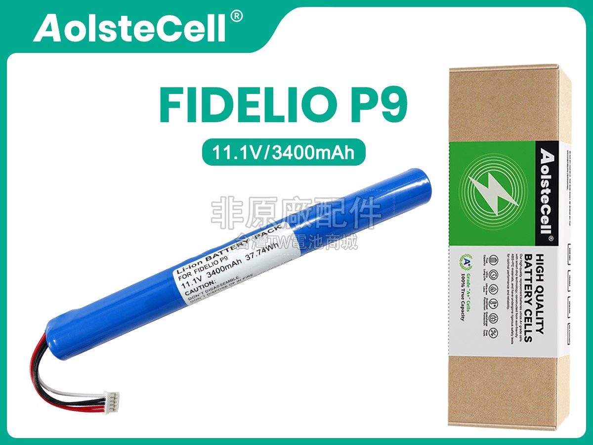 Philips FIDELIO P9副廠電池