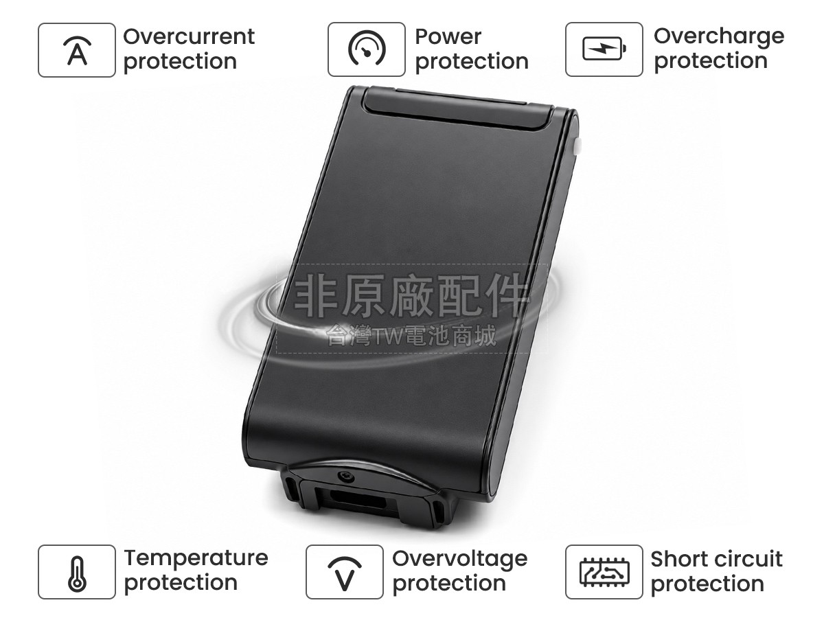 Shark XBATR625SLEU副廠電池