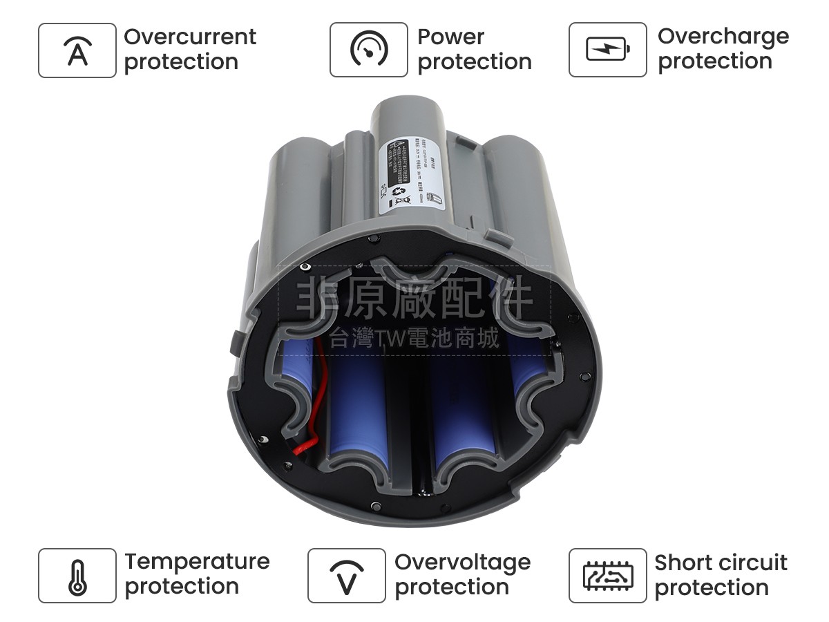 Tineco FLOOR ONE BOOSTER PRO FW28030ECN副廠電池