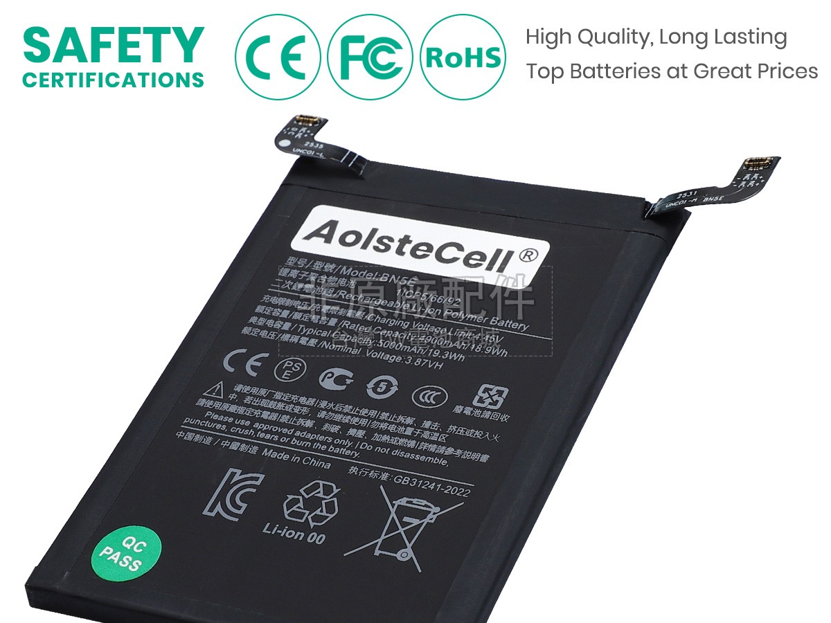 XiaoMi POCO X4 PRO 5G副廠電池