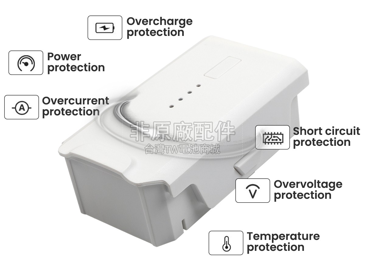 XiaoMi FIMI X8 SE副廠電池