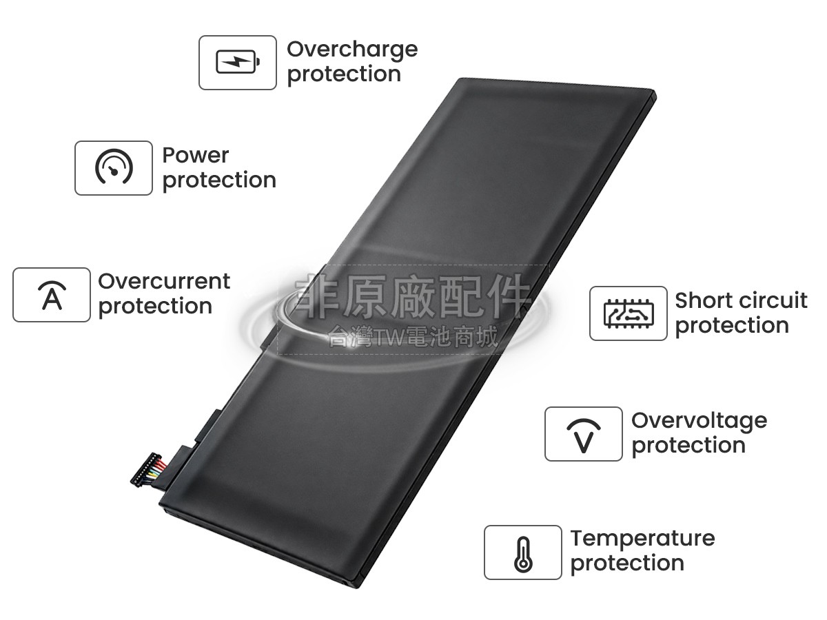 XiaoMi BOOK 12.4 2-IN-1副廠電池