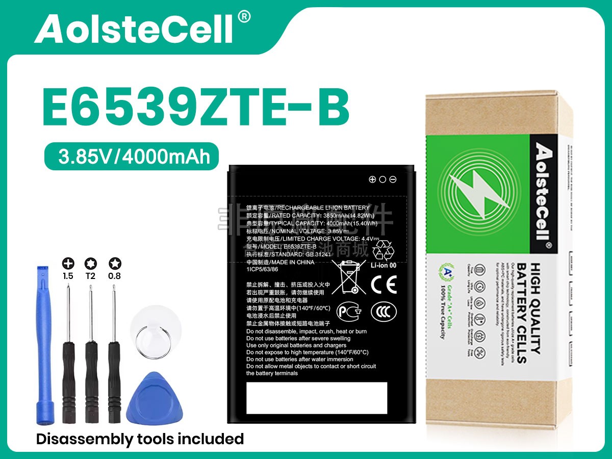 ZTE E6539ZTE-B副廠電池